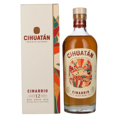 🌾Cihuatán 12 Years CINABRIO Rum El Salvador 40% Vol. 0,7l in Geschenkbox | Spirits Village