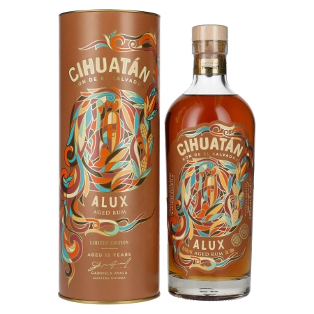 🌾Cihuatán 15 Alux Aged Rum Limited Edition 43,2% Vol. 0,7l in Geschenkbox | Spirits Village