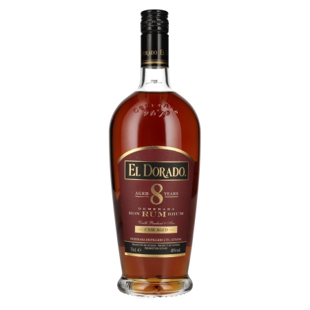 🌾El Dorado 8 Years Old Cask Aged Demerara Rum 40% Vol. 0,7l | Spirits Village