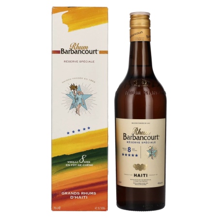 🌾Barbancourt 8 Years Old Réserve Spéciale Haiti Rhum 43% Vol. 0,7l in Geschenkbox | Spirits Village