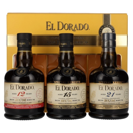 🌾El Dorado The Collection Set 42% Vol. 3x0,35l in Geschenkbox | Spirits Village