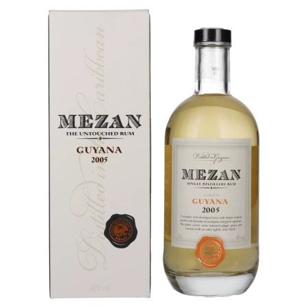 🌾Mezan Single Distillery Rum GUYANA 2005 40% Vol. 0,7l in Geschenkbox | Spirits Village