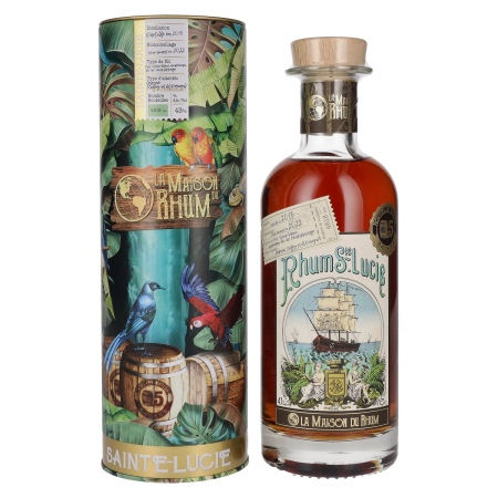 🌾La Maison du Rhum SAINTE LUCIE 2013/2022 Batch N° 5 43% Vol. 0,7l in Tinbox | Spirits Village