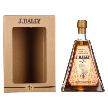 🌾J. Bally Rhum Vieux Agricole Martinique 7 Ans D'Âge 45% Vol. 0,7l in Geschenkbox | Spirits Village