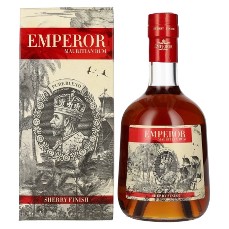 🌾Emperor Mauritian Rum Aged Blend Sherry Finish 40% Vol. 0,7l in Geschenkbox | Spirits Village