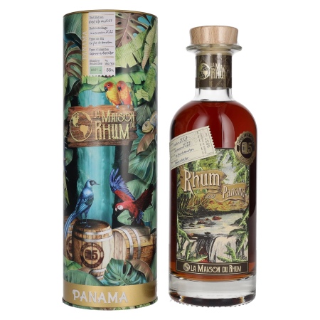 🌾La Maison du Rhum PANAMA 2007/2022 Batch N° 5 55% Vol. 0,7l in Tinbox | Spirits Village