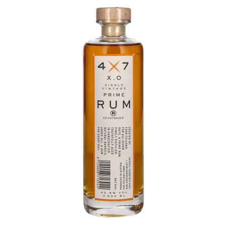 🌾4X7 X.O Single Vintage Prime Rum 40,5% Vol. 0,5l | Spirits Village