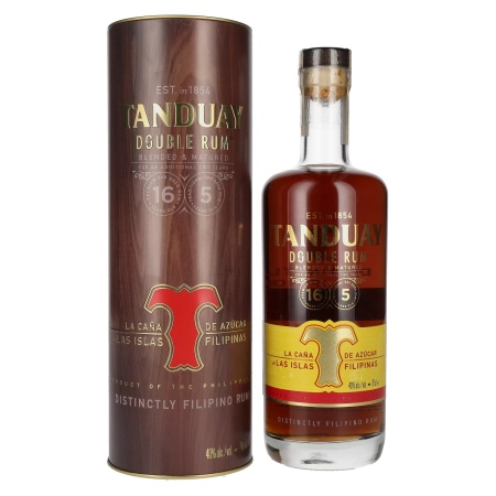 🌾Tanduay Double Filipino Rum 40% Vol. 0,7l in Tinbox | Spirits Village