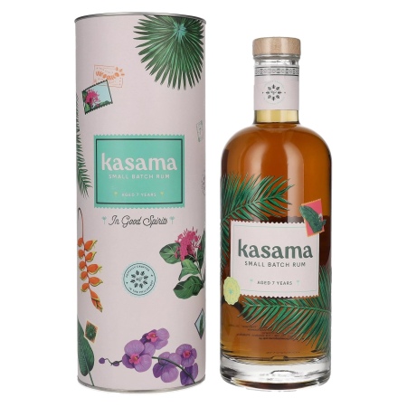 🌾Kasama 7 Years Old Small Batch Rum 40% Vol. 0,7l in Geschenkbox | Spirits Village