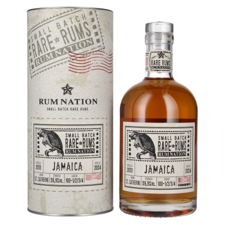 🌾Rum Nation Rare Rum JAMAICA 2017/2024 59,9% Vol. 0,7l in Geschenkbox | Spirits Village