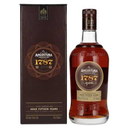 🌾Angostura 1787 15 Years Old Super Premium Rum 40% Vol. 0,7l in Geschenkbox | Spirits Village