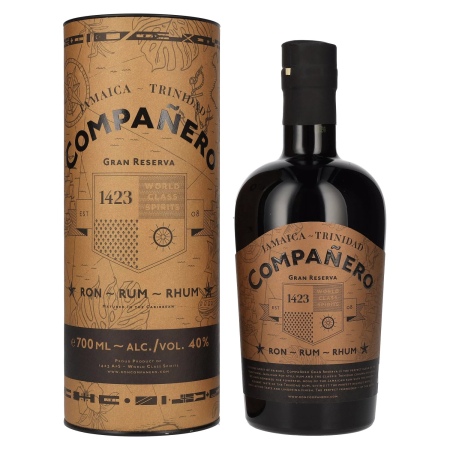 🌾*Compañero JAMAICA - TRINIDAD Gran Reserva Rum 40% Vol. 0,7l in Geschenkbox | Spirits Village