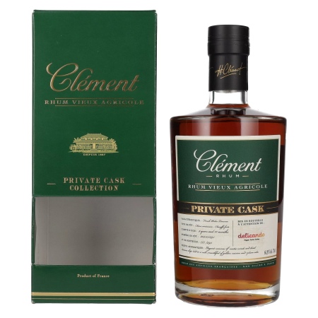 🌾Clément Rhum Vieux Agricole PRIVATE CASK Pedro Ximénez delicando Edition 60,8% Vol. 0,7l in Geschenkbox | Spirits Village