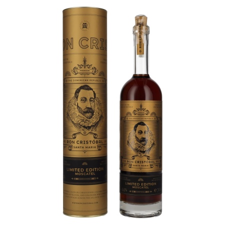 🌾Ron Cristóbal Santa Maria MOSCATEL 2007 44% Vol. 0,7l in Geschenkbox | Spirits Village