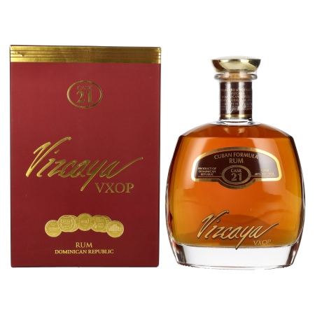 🌾Vizcaya VXOP Cuban Formula Rum Cask 21 40% Vol. 0,7l in Geschenkbox | Spirits Village