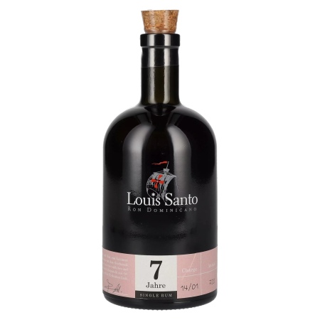 🌾Louis Santo 7 Years Old Single Rum Ron Dominicano 40% Vol. 0,5l | Spirits Village