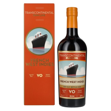 🌾Transcontinental Rum Line FRENCH WEST INDIES VO Rum 2022 46% Vol. 0,7l in Geschenkbox | Spirits Village