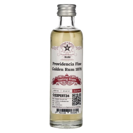 🌾Providencia Fine Golden Rum 1878 40% Vol. 0,04l | Spirits Village