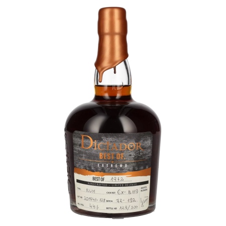 🌾Dictador BEST OF 1972 EXTREMO Colombian Rum Limited Release 44% Vol. 0,7l | Spirits Village