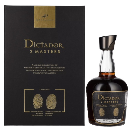 🌾Dictador 2 MASTERS 1977 40 Years Old Despagne 2nd Release 46,3% Vol. 0,7l in Geschenkbox | Spirits Village