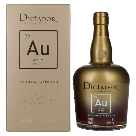 🌾Dictador AURUM Colombian Aged Rum 40% Vol. 0,7l in Geschenkbox | Spirits Village