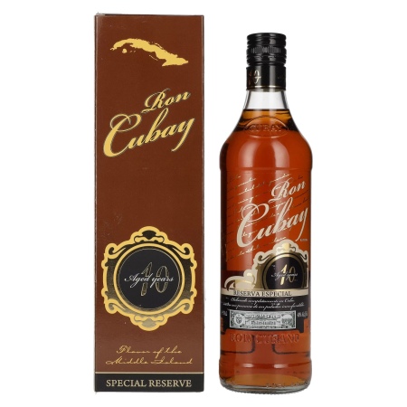 🌾Ron Cubay 10 Years Old RESERVA ESPECIAL 40% Vol. 0,7l in Geschenkbox | Spirits Village