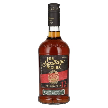 🌾Santiago de Cuba Ron Extra Añejo 12 Años D.O.P. Cuba 40% Vol. 0,7l | Spirits Village