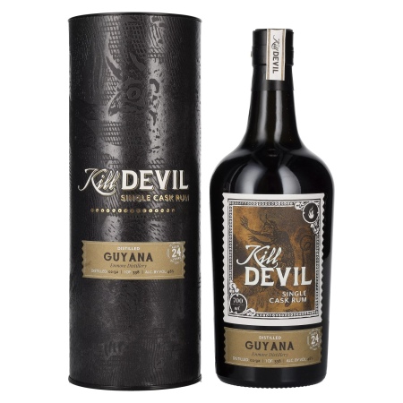 🌾Hunter Laing Kill Devil Guyana 24 Years Old Single Cask Rum 1992 46% Vol. 0,7l in Geschenkbox | Spirits Village