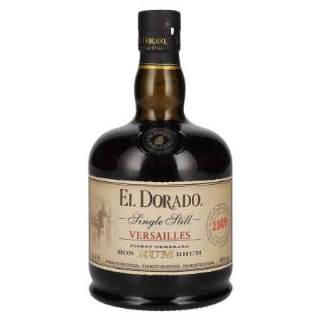 🌾El Dorado Single Still VERSAILLES Finest Demerara Rum 2009 40% Vol. 0,7l | Spirits Village