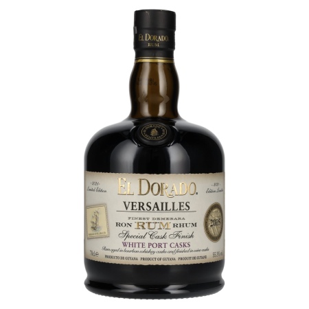 🌾El Dorado Rum VERSAILLES Special White Port Casks 2005 55,3% Vol. 0,7l | Spirits Village