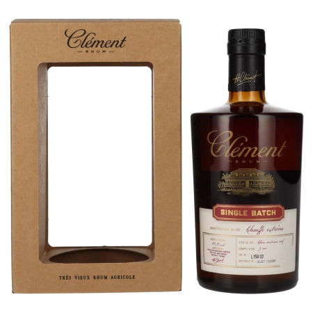 🌾Clément Rhum Chauffe Extrême Single Batch 46,9% Vol. 0,5l in Geschenkbox | Spirits Village