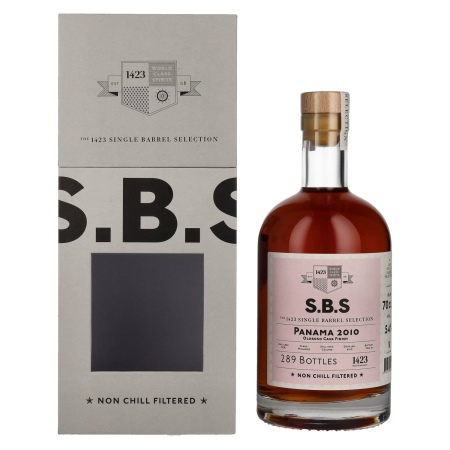 🌾1423 S.B.S PANAMA Oloroso Cask Finish 2010 54% Vol. 0,7l in Geschenkbox | Spirits Village