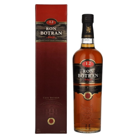 🌾Botran Ron Añejo 12 Sistema Solera - Old Design 40% Vol. 0,7l in Geschenkbox | Spirits Village