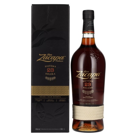 🌾Ron Zacapa Centenario 23 SISTEMA SOLERA Gran Reserva 40% Vol. 1l in Geschenkbox | Spirits Village