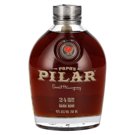 🌾Papa's Pilar 24 Solera Profile DARK RUM 43% Vol. 0,7l | Spirits Village