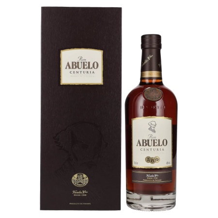 🌾Ron Abuelo CENTURIA Reserva de la Familia 40% Vol. 0,7l in Holzkiste | Spirits Village