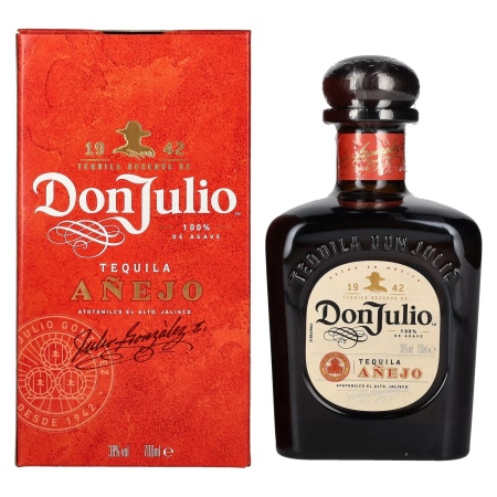 🌾Don Julio Tequila Añejo 100% Agave 38% Vol. 0,7l in Geschenkbox | Spirits Village