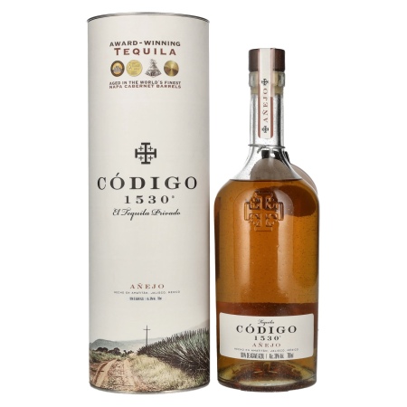 🌾Código 1530 AÑEJO Tequila 38% Vol. 0,7l in Geschenkbox | Spirits Village