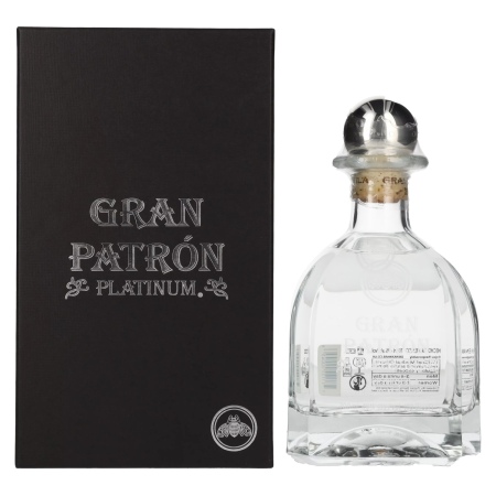 🌾Gran Patrón Tequila PLATINUM Silver 100% de Agave 40% Vol. 0,7l in Geschenkbox | Spirits Village