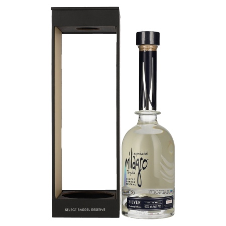 🌾Leyenda del Milagro Tequila 100% de Agave SELECT BARREL SILVER 40% Vol. 0,7l in Geschenkbox | Spirits Village