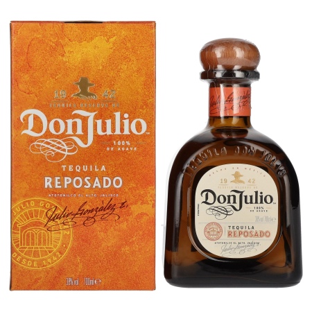 🌾Don Julio Tequila Reposado 100% Agave 38% Vol. 0,7l in Geschenkbox | Spirits Village