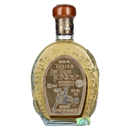 🌾Los Tres Tonos REPOSADO Tequila 38% Vol. 0,7l | Spirits Village