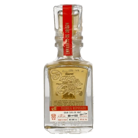 🌾Gran Cava de Oro Tequila REPOSADO 100% de Agave Azul 40% Vol. 0,05l | Spirits Village