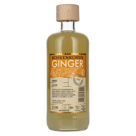 🌾Koskenkorva GINGER Flavoured Liqueur 21% Vol. 0,5l | Spirits Village