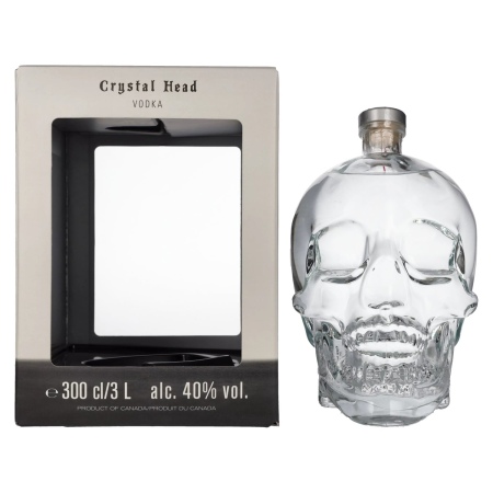 🌾Crystal Head Vodka 40% Vol. 3l in Geschenkbox | Spirits Village