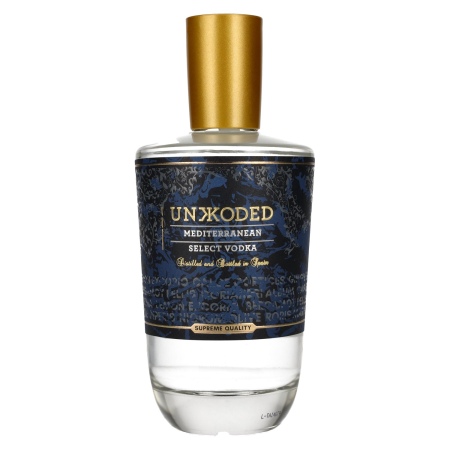 🌾Unkkoded Mediterranean Select Vodka 40% Vol. 0,7l | Spirits Village