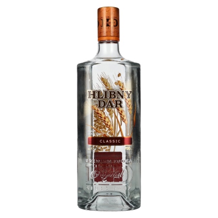 🌾Hlibny Dar Classic Premium Vodka 40% Vol. 0,7l | Spirits Village