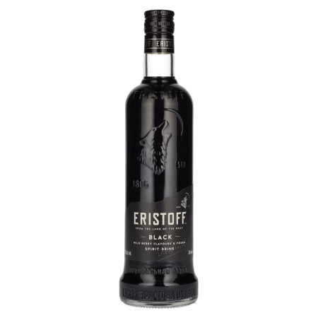 🌾Eristoff Black Wild Berry Flavours & Vodka 18% Vol. 0,7l | Spirits Village