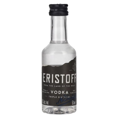 🌾Eristoff Premium Vodka 37,5% Vol. 0,05l PET | Spirits Village