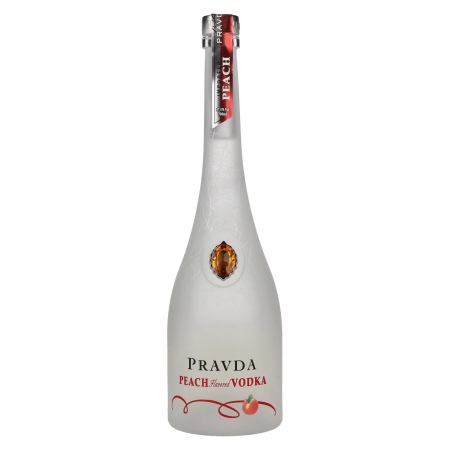 🌾Pravda PEACH Flavored Vodka 37,5% Vol. 0,7l | Spirits Village